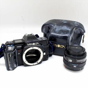 MINOLTA ミノルタ 7000α 一眼レフカメラ 日本製 AFレンズ 35-70 付属品有り 電源動作確認済み ジャンク品