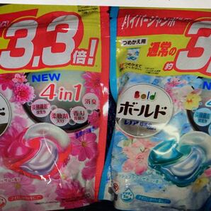 39個×2 炭酸ボールドジェルボール4Dプレミアムブロッサム+フレッシュフラワーサボン