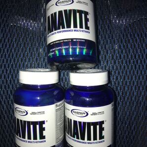 期限は2年以上先の長い物! アナバイト ANAVITE 180錠×3 ギャスパリニュートリション マルチビタミン