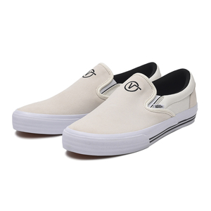 ☆VANS COMFORT SLIP-ON 淡白/黒 27.0cm バンズ コンフォート スリッポン V98CF FVL 