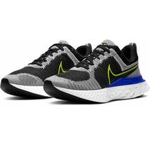 ☆NIKE REACT INFINITY RUN FLYKNIT 2 白/黒/青/黄 25.0cm ナイキ リアクト インフィニティ ラン フライニット 2 CT2357-100_画像1