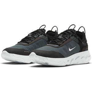 *NIKE REACT LIVE чёрный / белый /. пепел 29.5cm Nike задний kto Live ставка быстрое решение CV1772-003