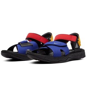 *NIKE ACG AIR DESCHUTZ SANDAL black / purple / red / yellow 29.0cm Nike all condition gear air te shoe tsu sandals CT3303-400