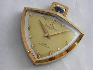 オリエント　ペンダント三角時計　オリエントスターダイナミック１７石　手巻き（ジャンク）１１　