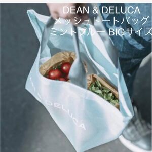 ディーンアンドデルーカ メッシュ BIGサイズ ミントブルー