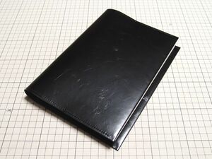  leather * original leather book cover cow leather ( A5 ) 329x212mm 73g P shrink black black