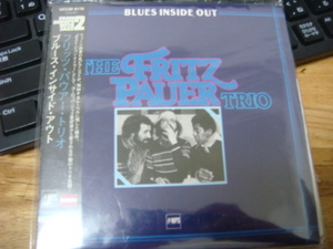 FRITZ PAUER BLUES INSIDE OUT 紙ジャケ ｃｄ 帯付き フリッツ パウアー ブルース インサイド アウト