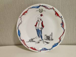Christian Dior クリスチャン ディオール プレート 皿 BI-CENTENAIRE フランス革命 200周年 陶器製 プレート 絵皿 マルク ボアン 飾皿
