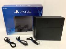 FW 8.52 SONY PlayStation 4 CUH-1200 AB01 本体 ジェット・ブラック 500GB PS4 プレステ 4 プレイステーション 4 動作確認済 １円～_画像1