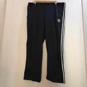 vintage 90年代◆ADIDAS/アディダス ジャージ サイドライン パンツ ブラック 黒 メンズ 100 ON1136