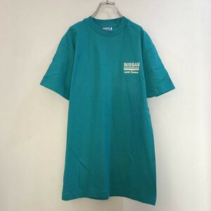 ◆激レア！ 入手困難◆Hanes/ヘインズ 半袖 NISSAN Tシャツ グリーン 緑 メンズ M ON1649