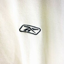 雰囲気抜群◆USモノ 90ｓ 超ビック reebok Tシャツ アイボリー 白 メンズ ビッグサイズ リーボック メンズ　アースカラー 111111_画像3