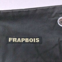 ■ FRAPBOIS フラボア ワーク スカートパンツ デニムスカート ブラック サイズ1 日本製 レディース ｃ1284K40_画像8