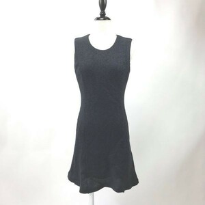 *TOMORROWLAND/ Tomorrowland knitted no sleeve black size 38 One-piece lady's black formal dress K41 c1302