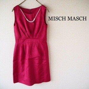 ◆ 新品 定価1.5万！MISCH MASCH ドレスワンピース M 041519 レディース ドレス パーティドレス ミッシュマッシュ