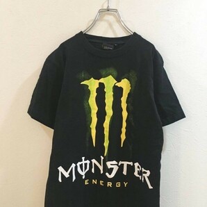 ◆お洒落な逸品◆monster energy/モンスターエナジー 半袖 Tシャツ ブラック 黒 メンズ S ON1865の画像2