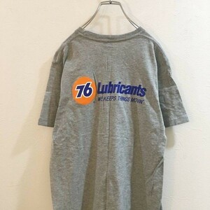 ◆お洒落な逸品◆76Lubricants/76ルブリカンツ 半袖 Tシャツ グレー メンズ M ON1863