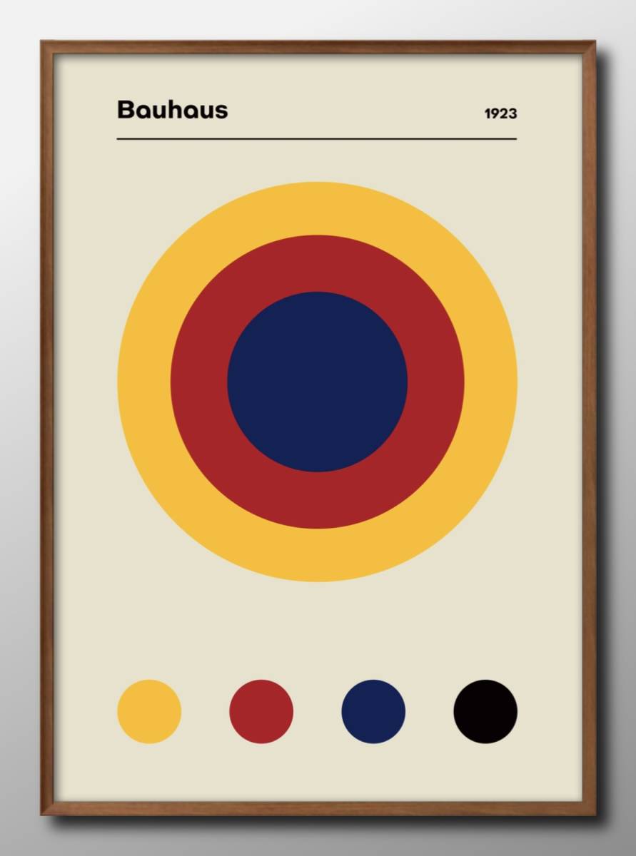 8909 ■ Free shipping!! A3 poster Bauhaus BAUHAUS Nordic/Korean/painting/illustration/matte, Housing, interior, others