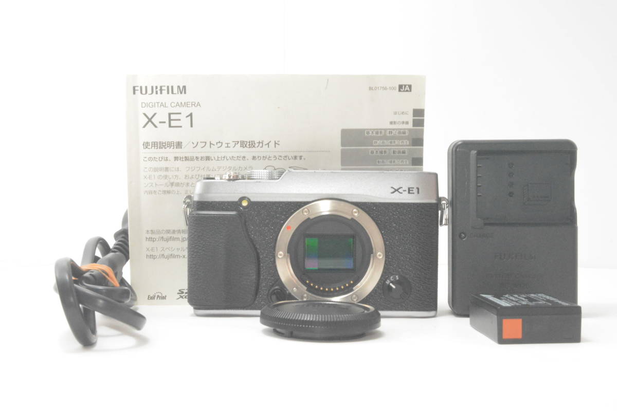 0円 新色 FUJIFILM フジフィルム ミラーレスカメラ X-E1 ブラック