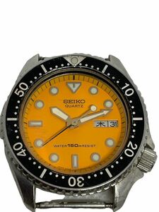 セイコー SEIKO 6458-600A オレンジダイバー メンズ腕時計 クォーツ デイデイト