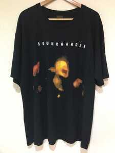 90s アメリカ USA製 ビンテージ Soundgarden 両面 プリント サウンドガーデン Vintage Band バンド T シャツ tee made in usa 80s