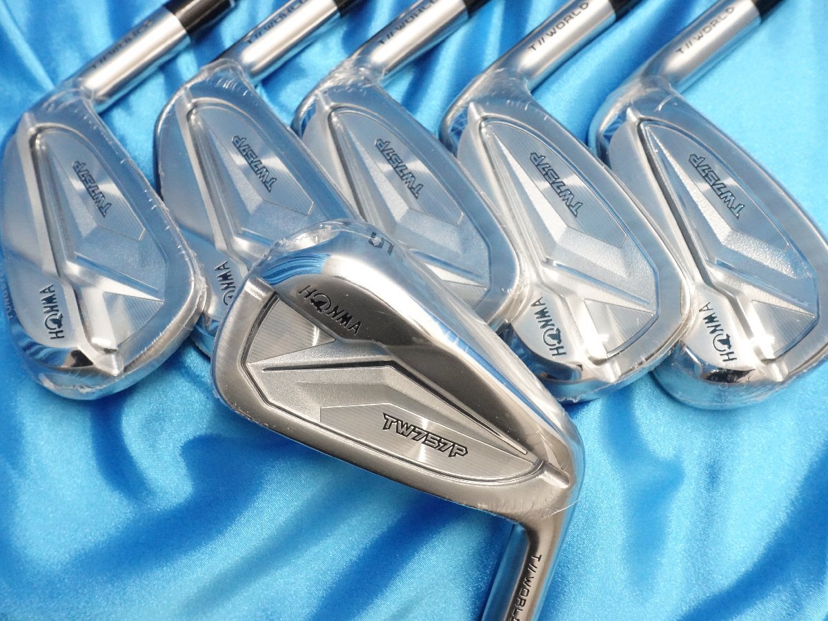 新品 ホンマ ツアーワールド TW757P #5-PW 6本 アイアンセット 純正
