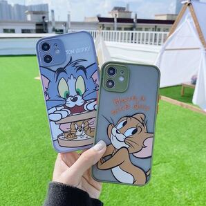 トムとジェリー iPhoneケース トムジェリ iPhone7 iPhone8 iPhoneSE2 iPhoneXR iPhone11 11Pro iPhone12 iPhone12Pro iPhone13 iPhone13Pro
