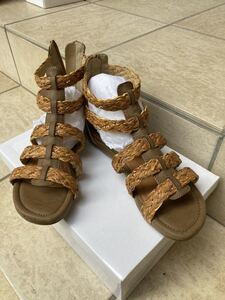 【新品未使用】エグゼビスジーナ EXE BISGINA サンダル Mサイズ