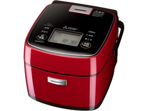 【新品・送料無料】三菱電機 IH炊飯器 備長炭 炭炊釜 3.5合炊き 真紅 NJ-SEB06-R