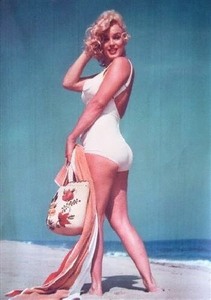  фильм женщина super Marilyn * Monroe ( купальный костюм ) постер ( новый товар ) FF-5090