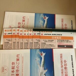 JAL　日本航空　株主優待券　８枚　2023年11月30日まで　新券　匿名配送送料無料
