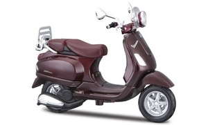 1/18 ベスパ Maisto Vespa LXV ダークレッド metallic-dark red 2013 1:18 梱包サイズ60