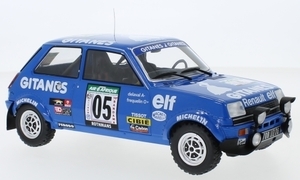 1/18 ルノー サンク アルピーヌ Renault 5 Alpine No.5 Gitanes Rally Bandama 1978 G.Frequelin J.Delaval 1:18 IXO 梱包サイズ80