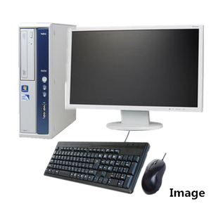  used personal computer Windows 7 Pro 32Bit installing 19 type liquid crystal set NEC MB series Core i5/4G/250GB/DVD-ROM