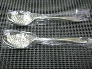 AZUMA/azuma* imperial * strawberry spoon 2 ps *18-18 stainless steel * unused storage goods 