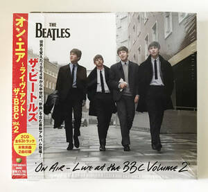 【送料無料！】新品未開封品！THE BEATLES ザ・ビートルズ 2CD「ライヴ・アット・ザ・BBC Vol.2」日本盤 63トラック収録 日本語訳付