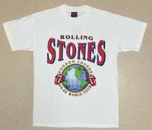 90s ローリングストーンズ BROCKUM Tシャツ ビンテージ 94-95 The Rolling Stones 1994年 コピーライト_画像1