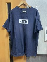 XXLサイズ★KITH classic logo tee ボックスロゴ Tシャツ ネイビー　キス　Box Logo RN#140659 supreme_画像1