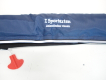 I sportarten Atlantischer Ozean ライフジャケット　自動ベルトブルー送料全国5２0円_画像2