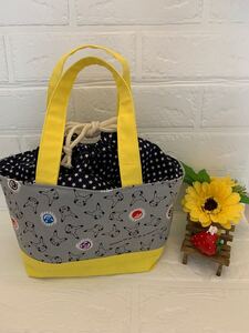 ランチバッグ 保冷バッグお弁当袋ハンドメイド ハンドメイド
