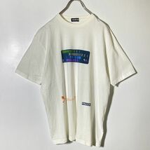 【レア】BANDAI 機動戦士ガンダム モビルスーツ ゲーム 半袖Tシャツ メンズ Lサイズ 綿100% 白_画像2