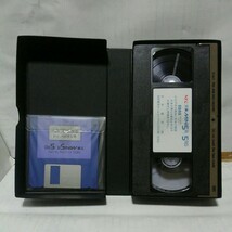 VHSビデオ文豪Mini5R/5RD 操作説明ビデオ　野村宏伸　非売品　NEC 　　　_画像2