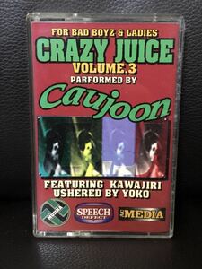 CD付 MIXTAPE DJ CAUJOON CRAZY JUICE VOL 3 TOKONA X EQUAL 3BARS HIP HOP KAWAJIRI★MURO KIYO KOCO KENTA RYOW