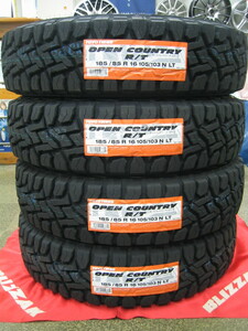  Jimny for Toyo Tire open Country RT 185/85R16 185/85-16 new goods 4ps.@ including tax immediate payment OK limited amount free shipping white letter 