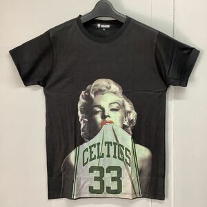 DBR7S. デザインTシャツ　Sサイズ　Marilyn Monroe CW マリリンモンロー　CELTICS 33 セルティックス