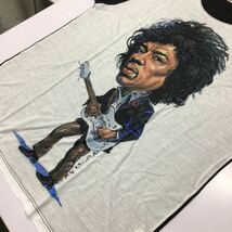 DBR5C. バンドイラストTシャツ XLサイズ　Jimi Hendrix ジミヘンドリックス　似顔絵_画像4