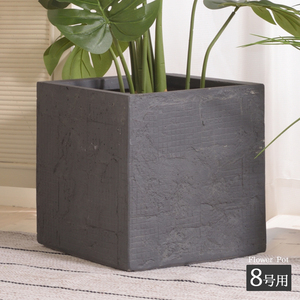  planter plant pot pot stylish Northern Europe antique Vintage gray 8 number for four angle square interior outdoors drainage hole abroad interior 