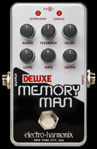 ■店頭展示品 electro-harmonix Nano Deluxe Memory Man エレクトロハーモニクス ディレイ コーラス ビブラート