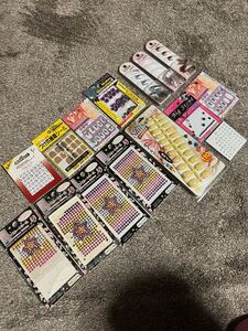 ネイルチップ ネイルアート ラメ シール