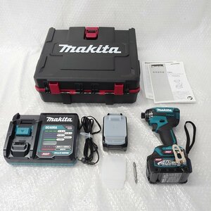 ※送料着払い※【1805645】makita 充電式 インパクトドライバ TD002G ブルー ケース付 マキタ
